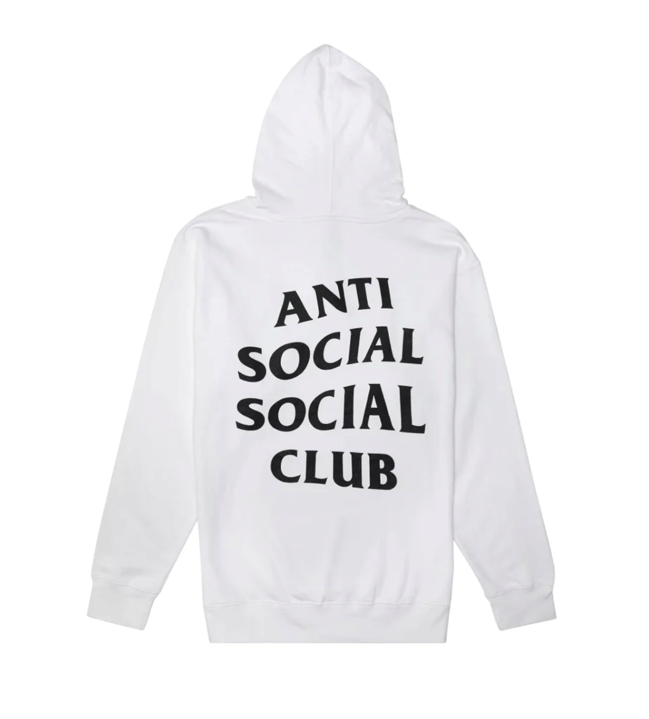 Anti Social Social Club ASSC Logo White Hoodie