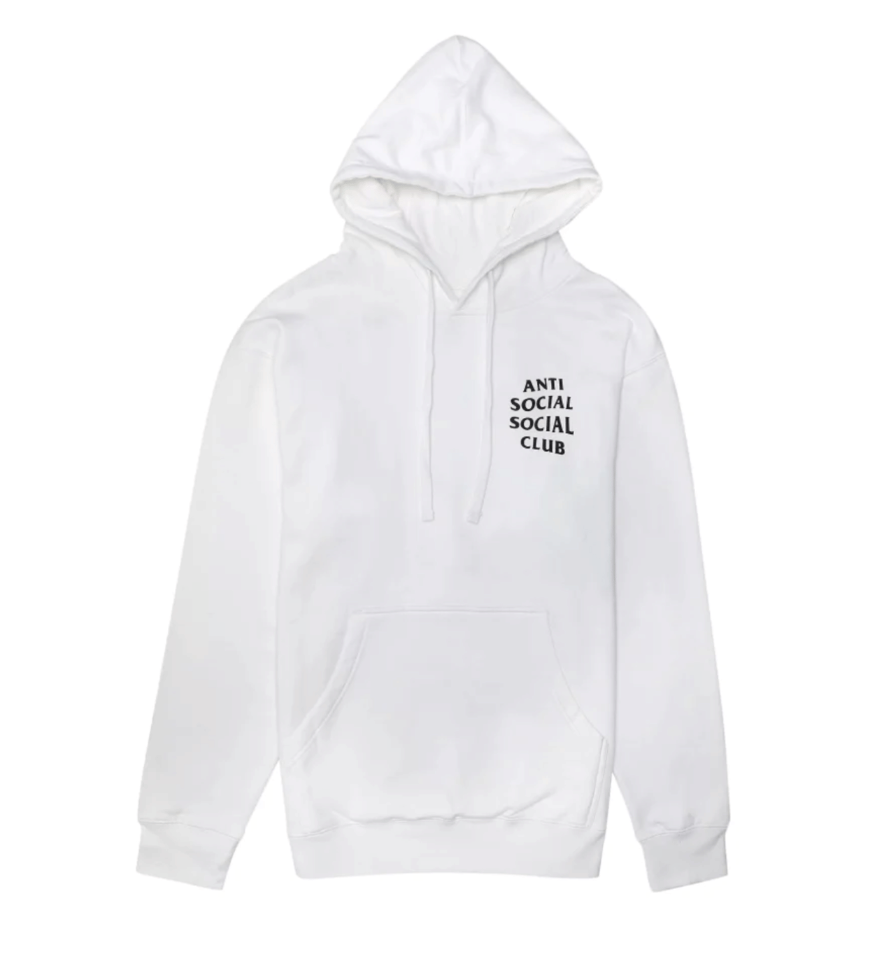 Anti Social Social Club ASSC Logo White Hoodie