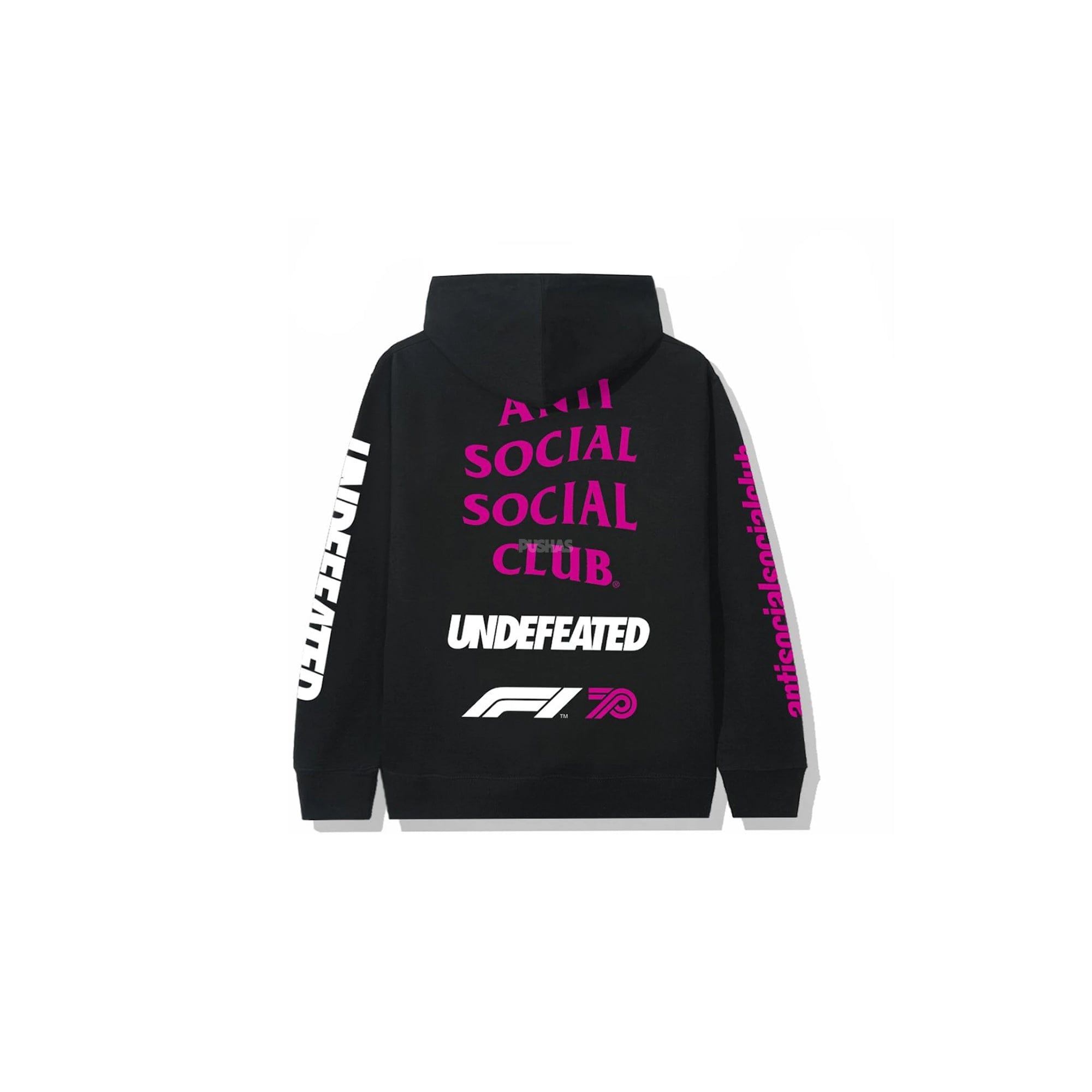 Anti Social Social Club UNDFTD x F1 Hoodie Black (2020)
