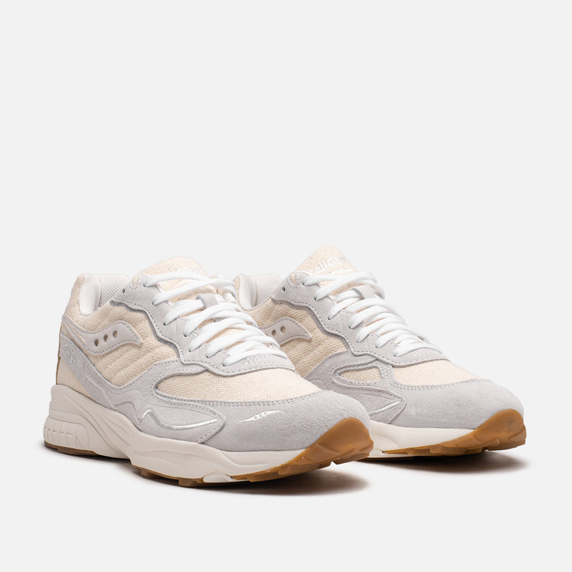 Saucony 3D GRID HURRICANE Blank Canvas