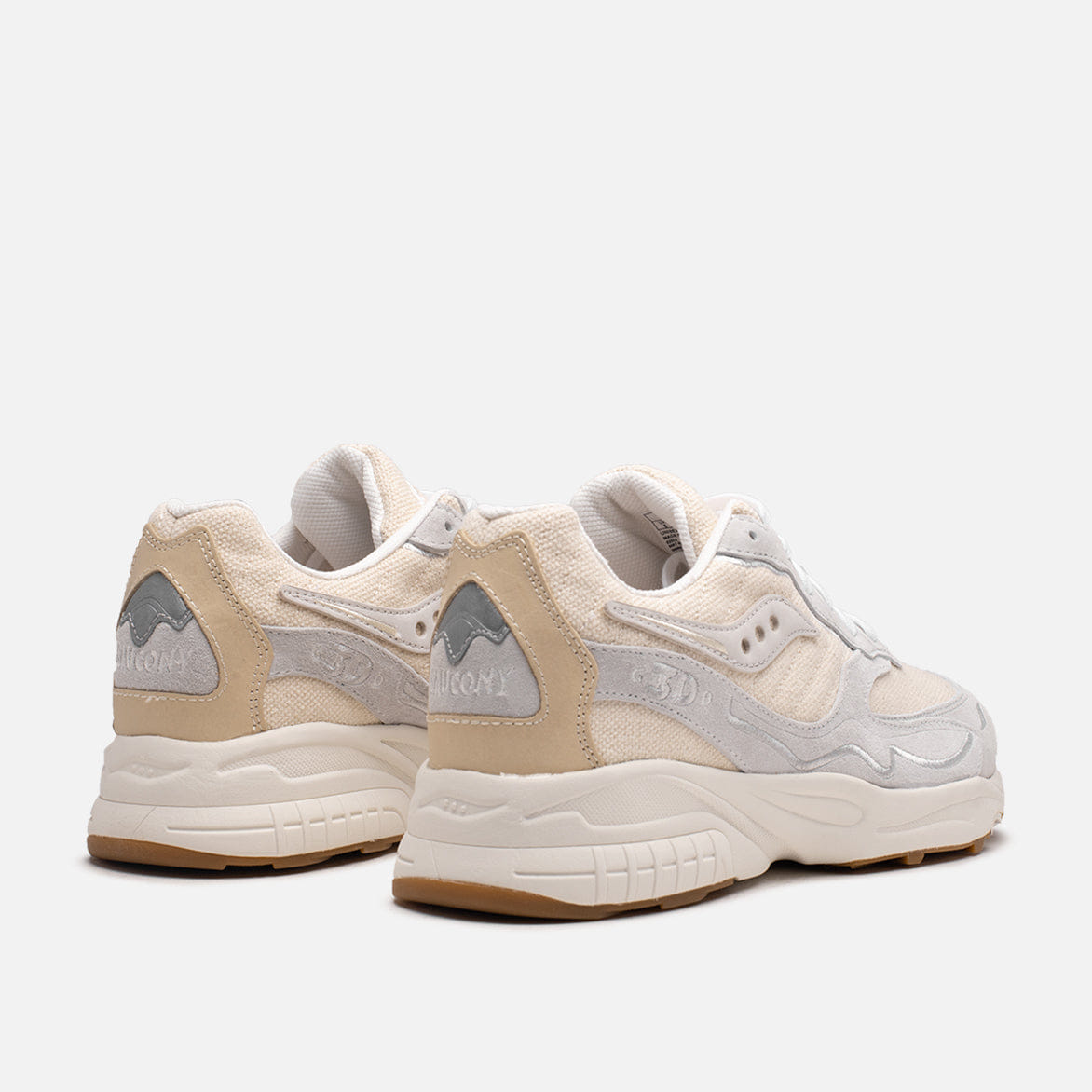 Saucony 3D GRID HURRICANE Blank Canvas