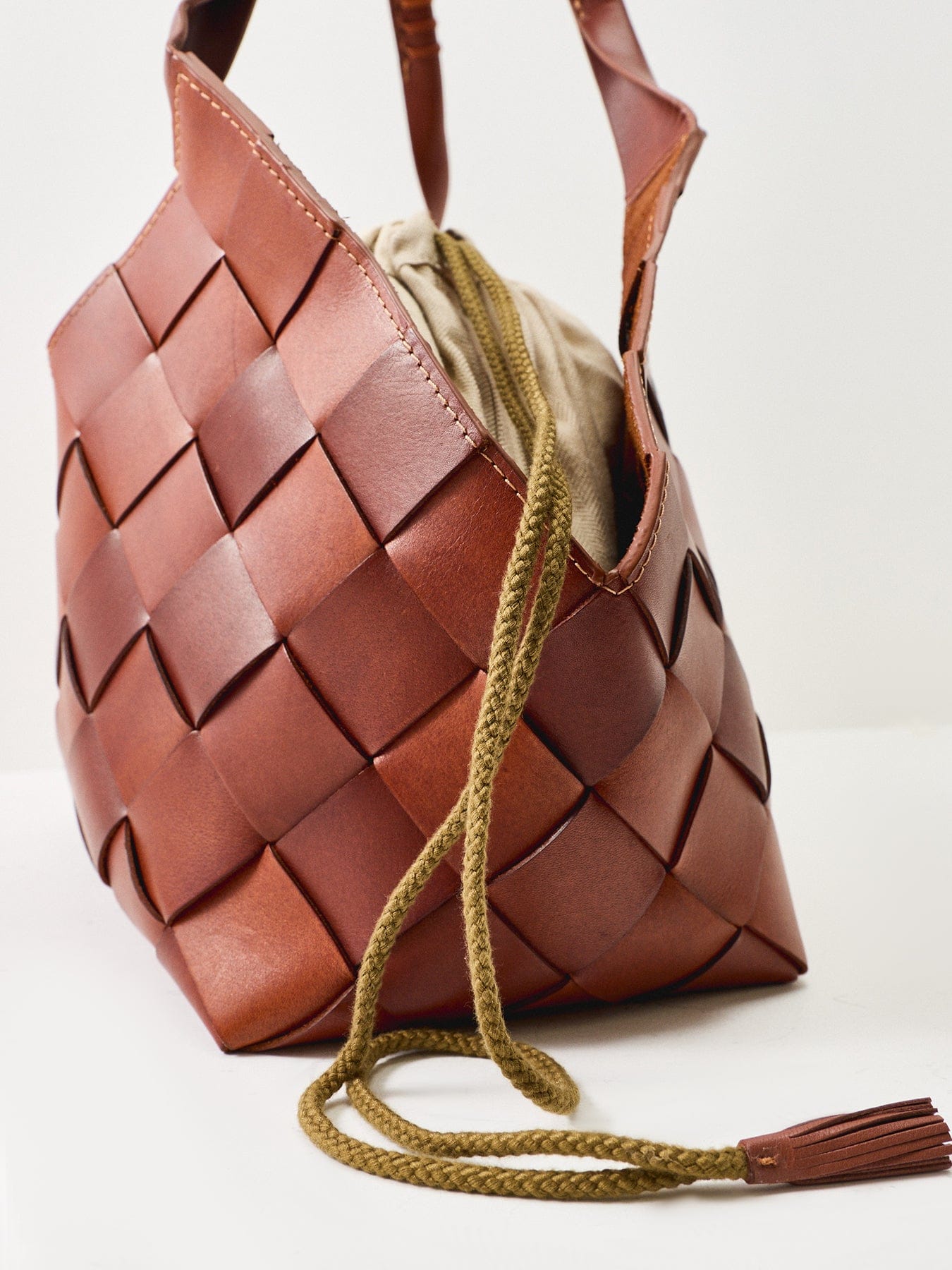 Dragon Diffusion Castello Shoulder Tote Tan
