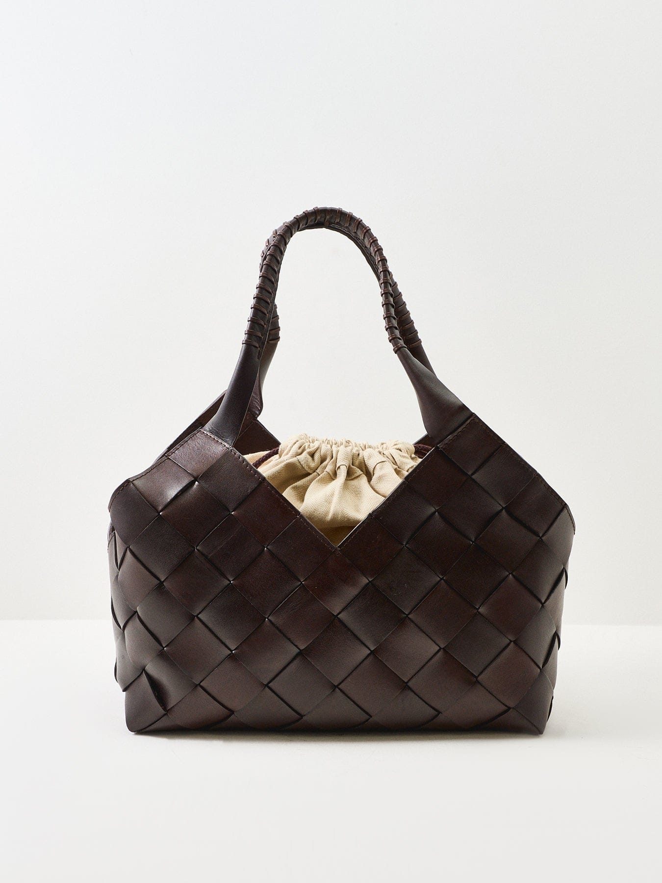Dragon Diffusion Castello Shoulder Tote Brown