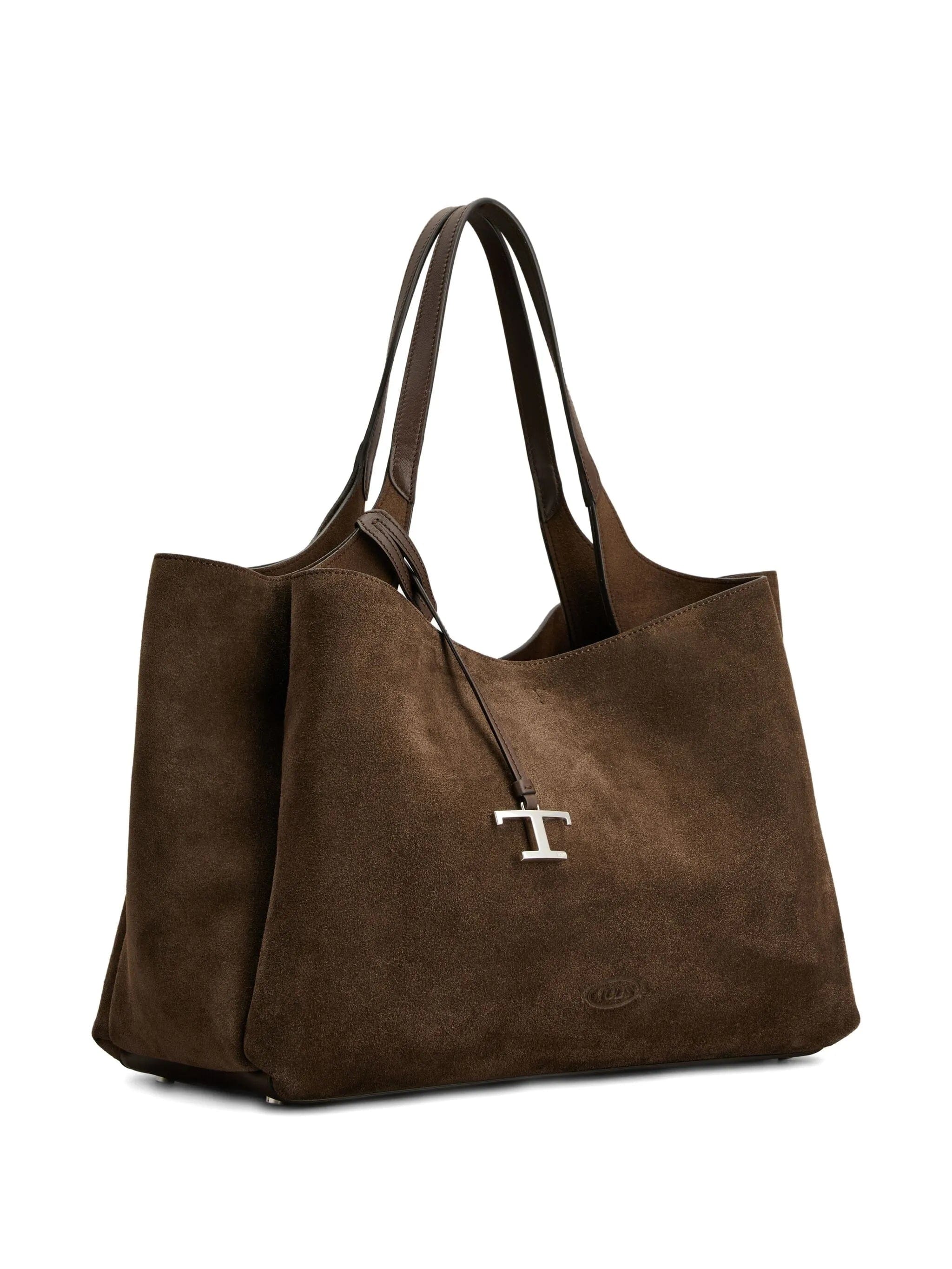 Tod's medium suede tote bag