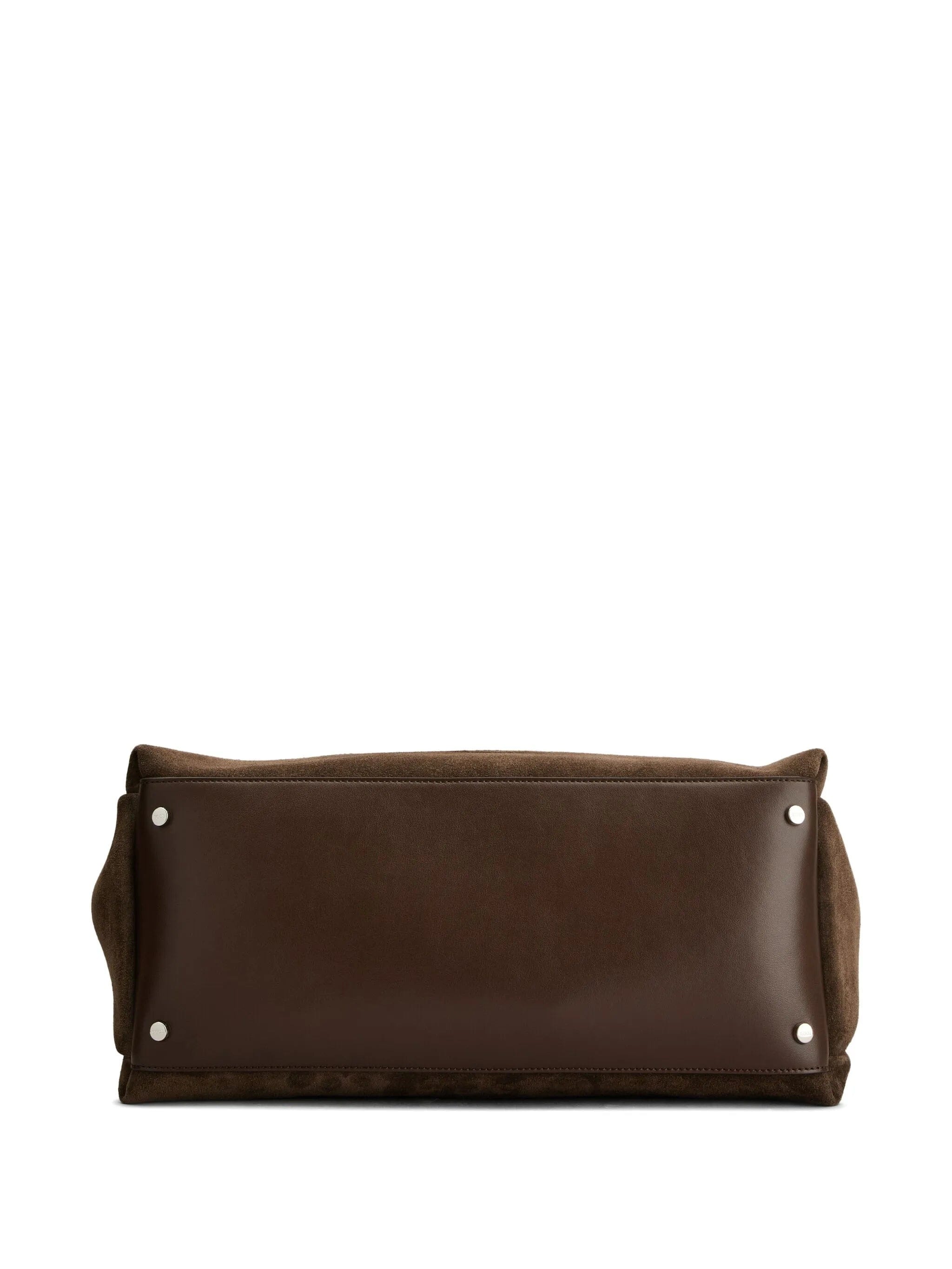 Tod's medium suede tote bag