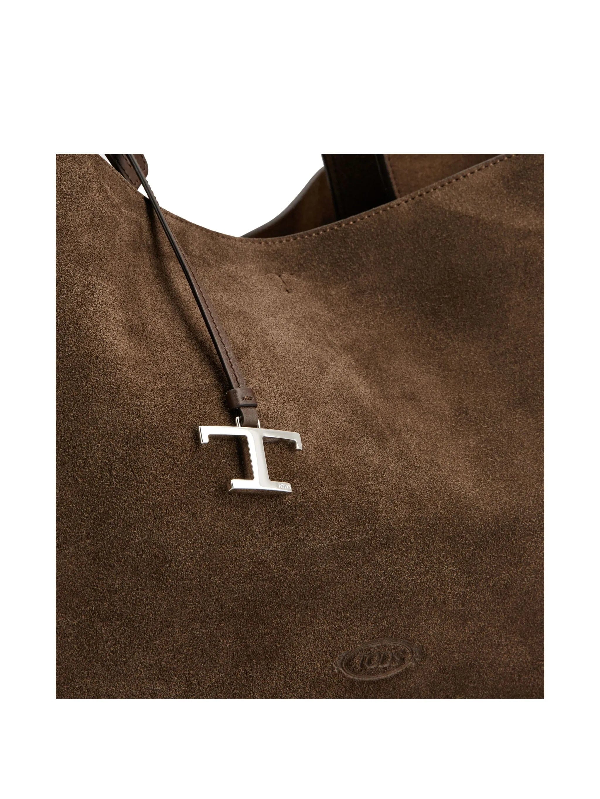 Tod's medium suede tote bag