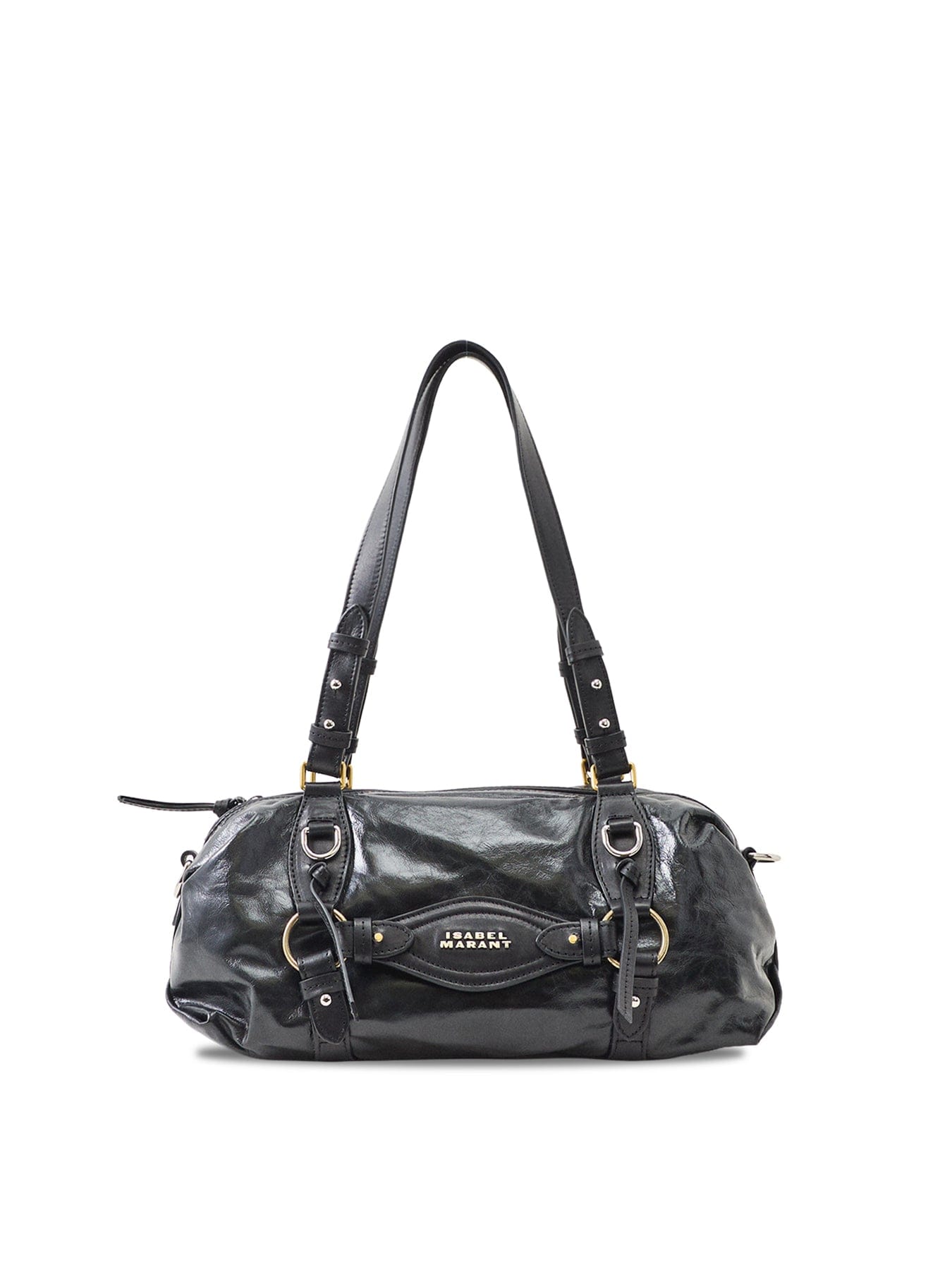 Isabel Marant Tilpa Mini Leather Tote Bag Black
