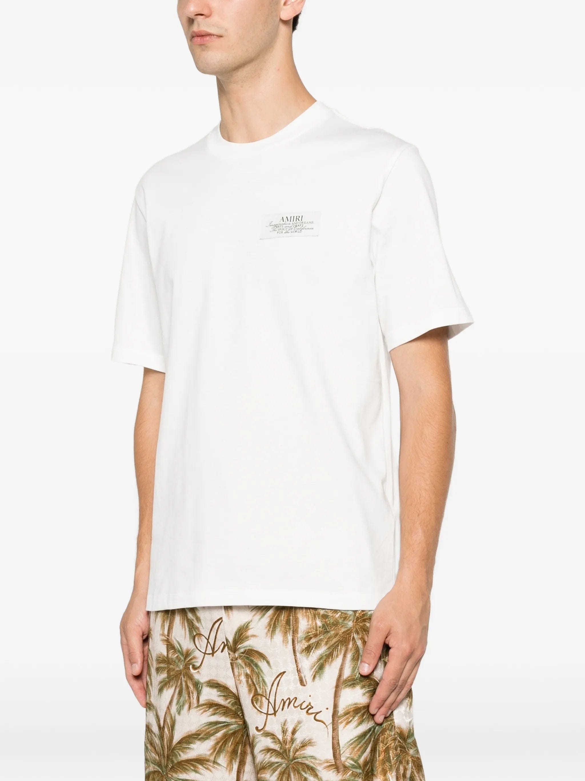 AMIRI logo - patch T - shirt