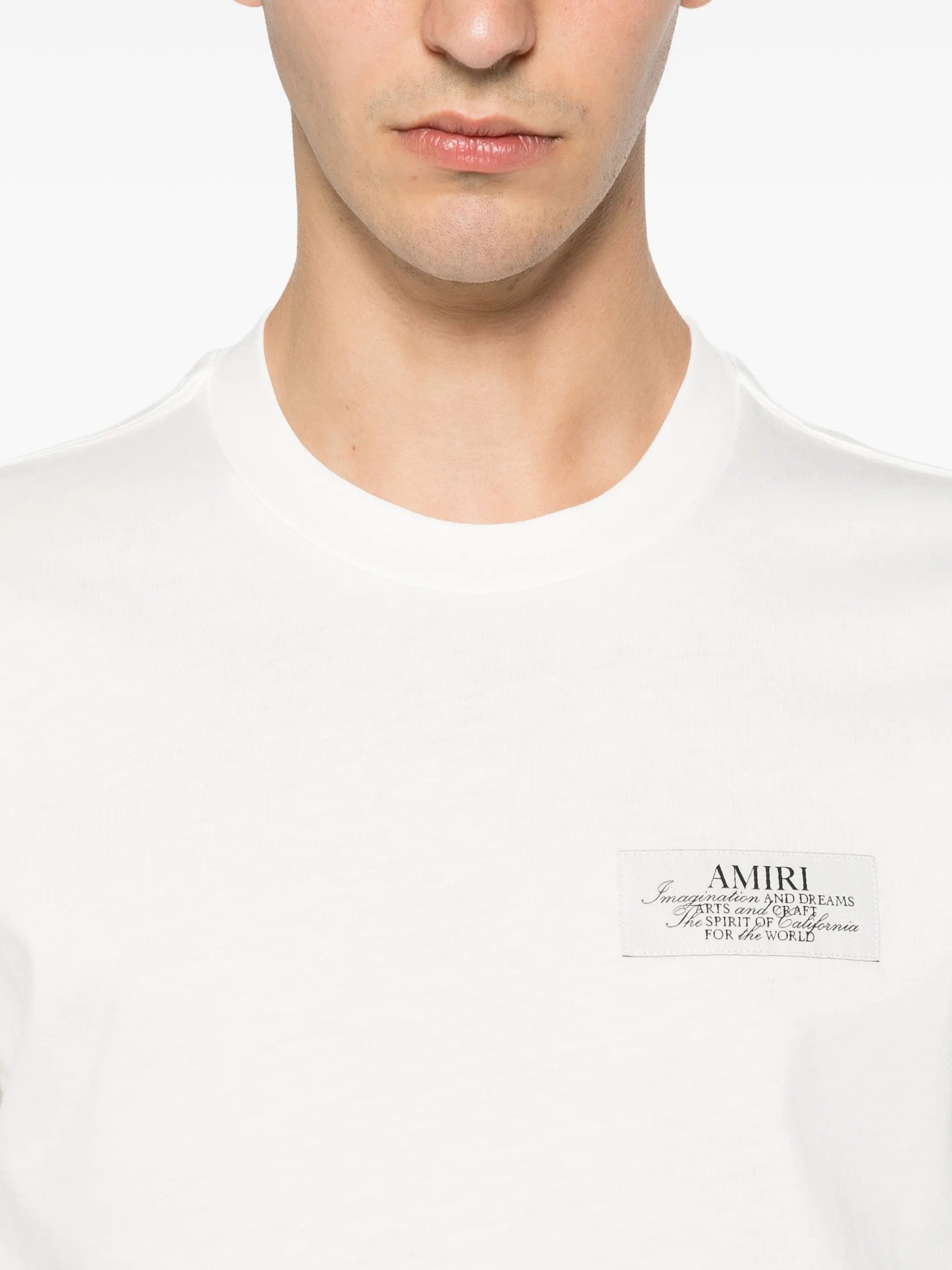 AMIRI logo - patch T - shirt