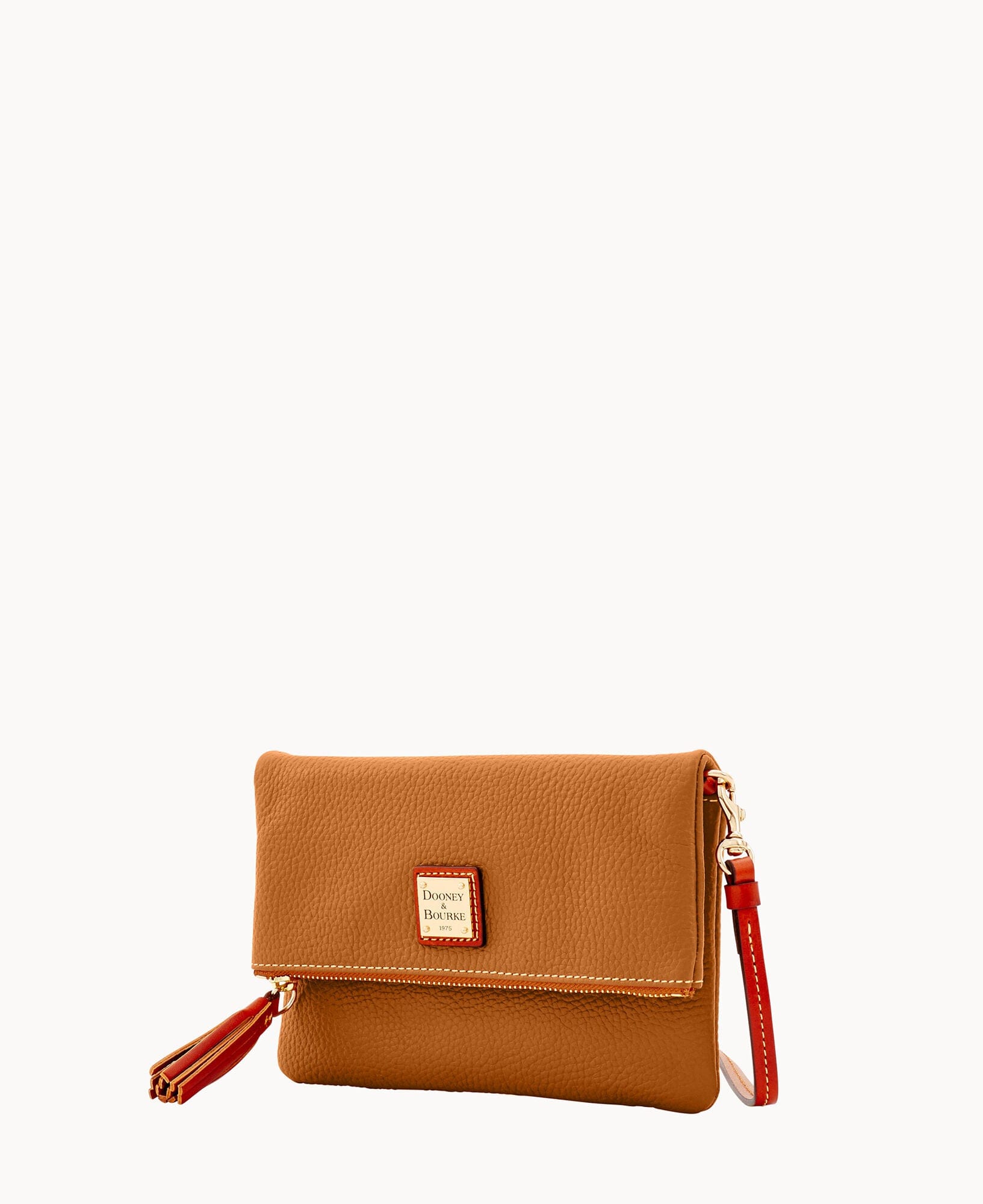 Dooney & Bourke Pebble Grain Foldover Zip Crossbody