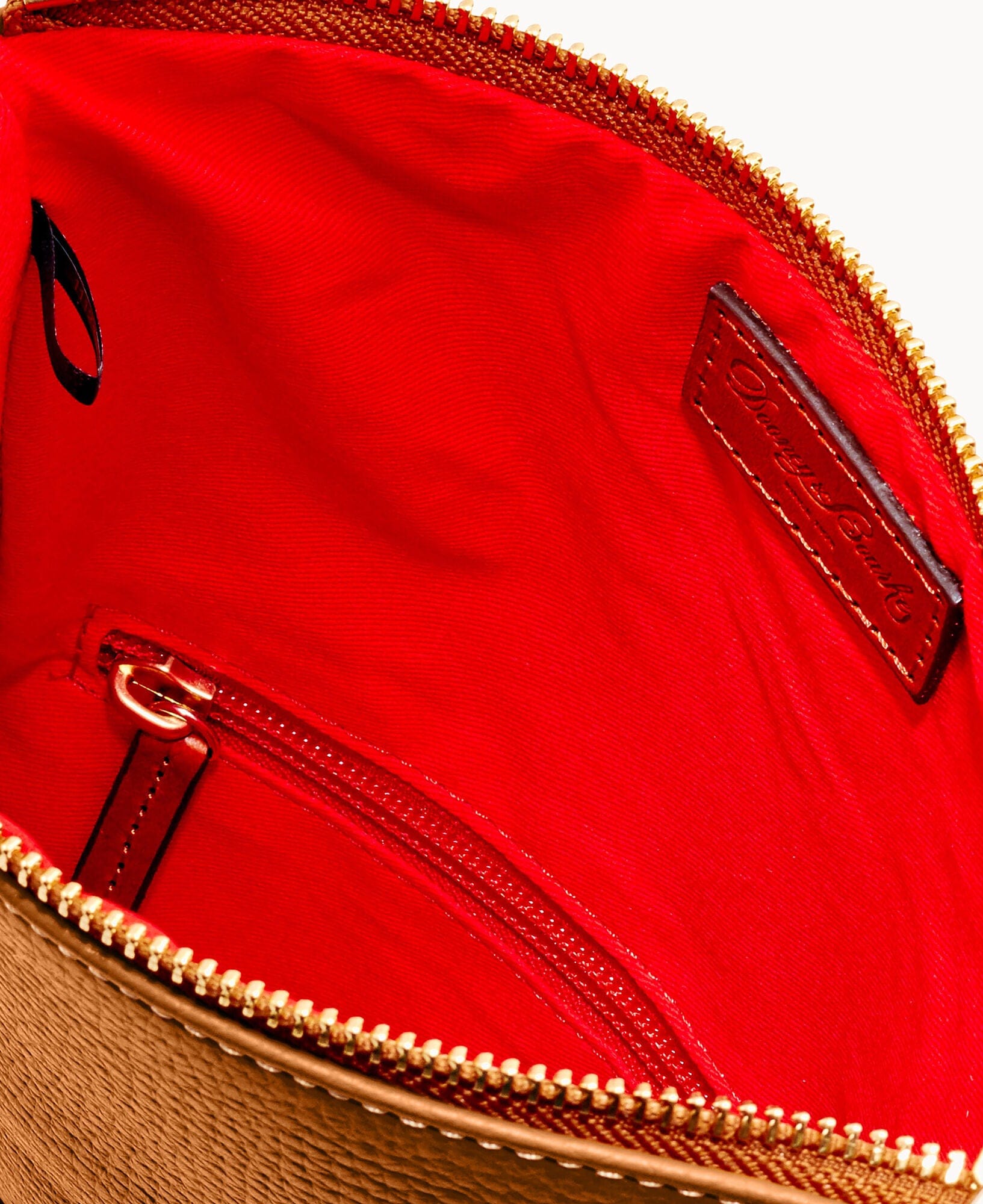 Dooney & Bourke Pebble Grain Foldover Zip Crossbody