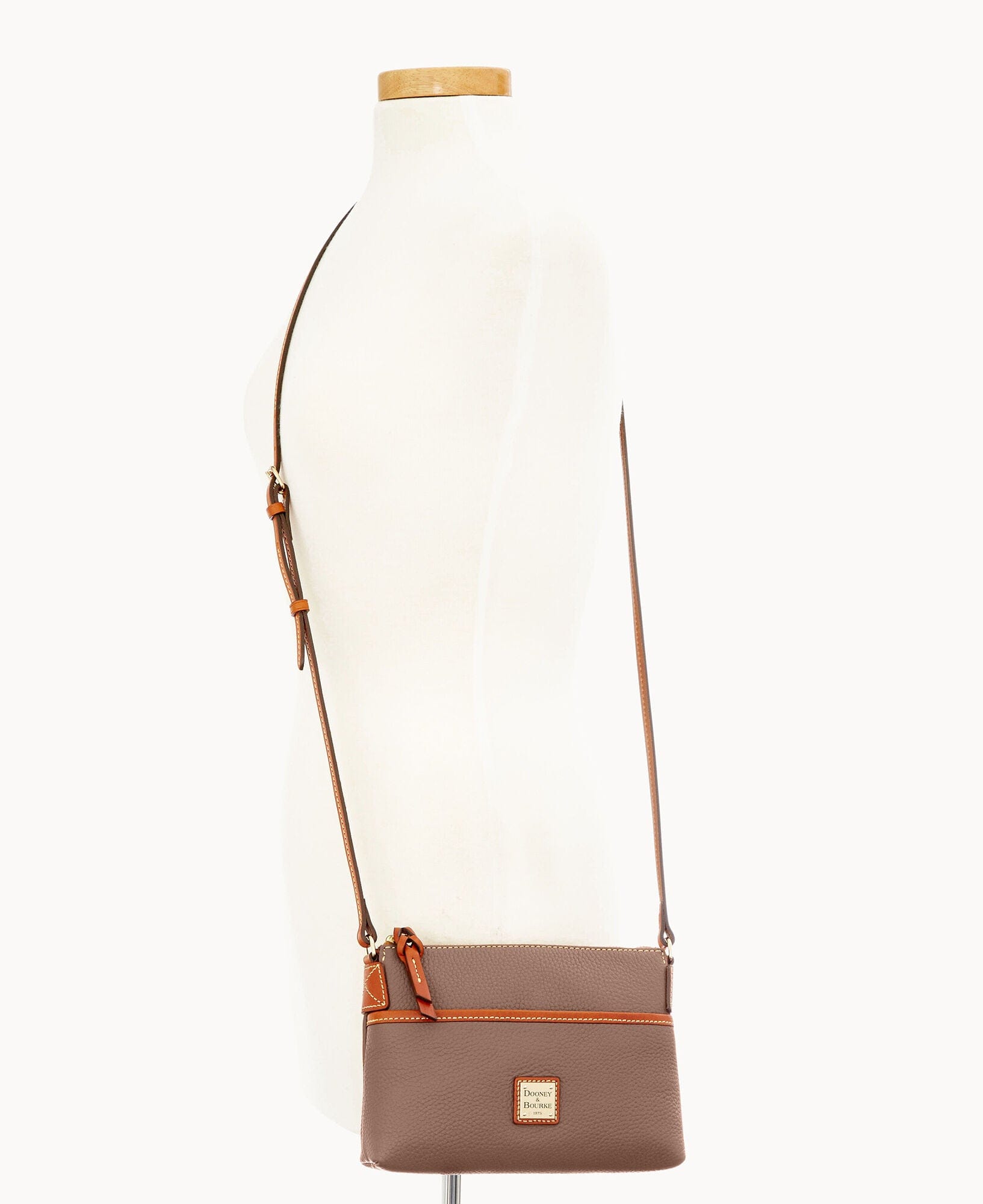 Dooney & Bourke Pebble Grain Ginger Crossbody