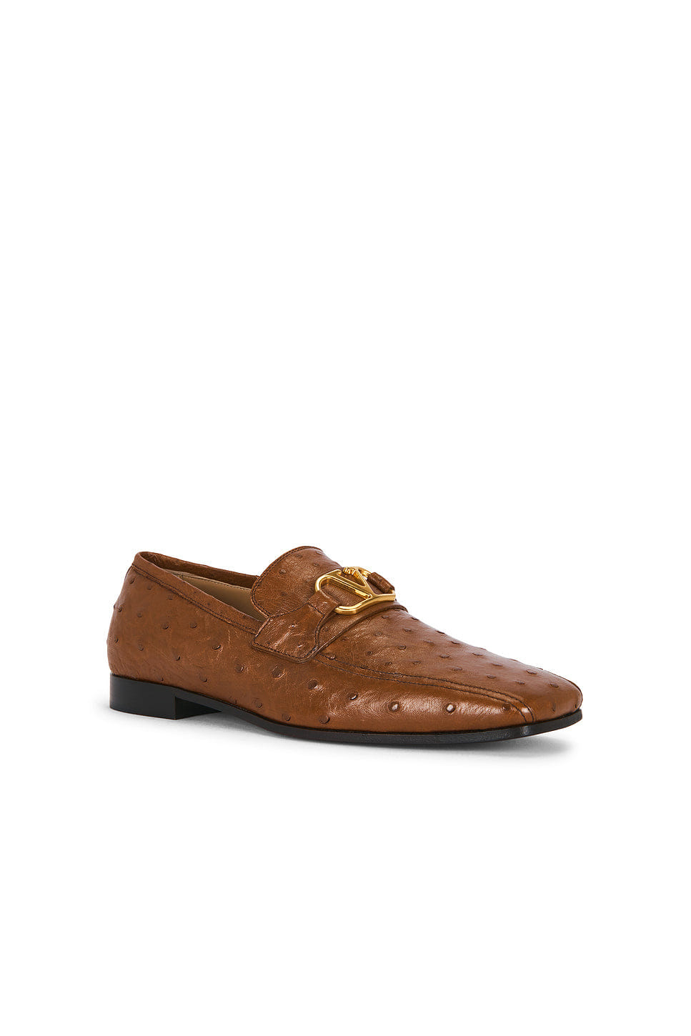 Valentino Garavani Ostrich Loafer