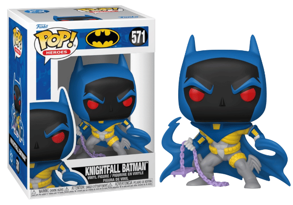 Funko Pop! Knightfall Batman 571 Vinyl Figure in PopShield Protector