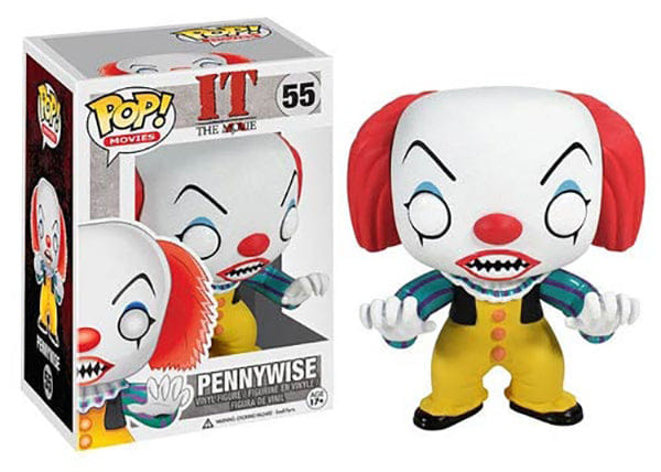 Funko Pop! Pennywise IT 55 Vinyl Figure in PopShield Protector
