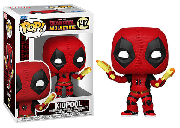 Funko Pop! Kidpool Deadpool & Wolverine 1402 Vinyl Figure in PopShield Protector