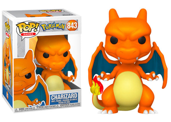 Funko Pop! Charizard Pokémon 843 Vinyl Figure in PopShield Protector