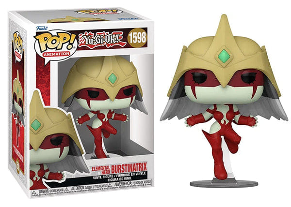 Funko Pop! Elemental Hero Burstinaxtrix Yu - Gi - Oh! 1598 Vinyl Figure in PopShield Protector