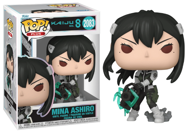 Funko Pop! Mina Ashiro, Kaiju No. 8 2083 Vinyl Figure in PopShield Protector