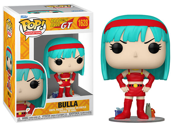 Funko Pop! Bulla Dragon Ball GT 1628 Vinyl Figure in PopShield Protector