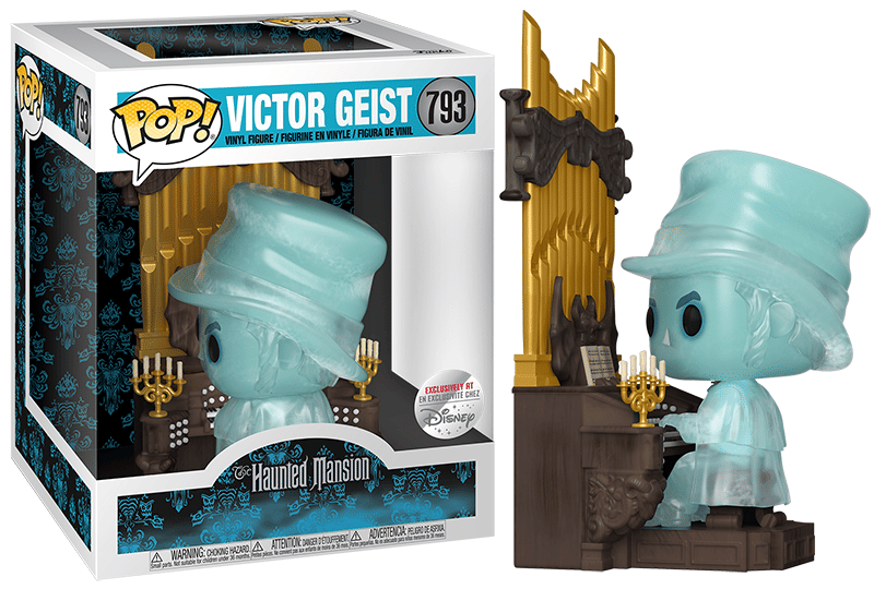 Funko Pop! Victor Geist Haunted Mansion, Deluxe 793 - Disney Parks Exclusive Vinyl Figure