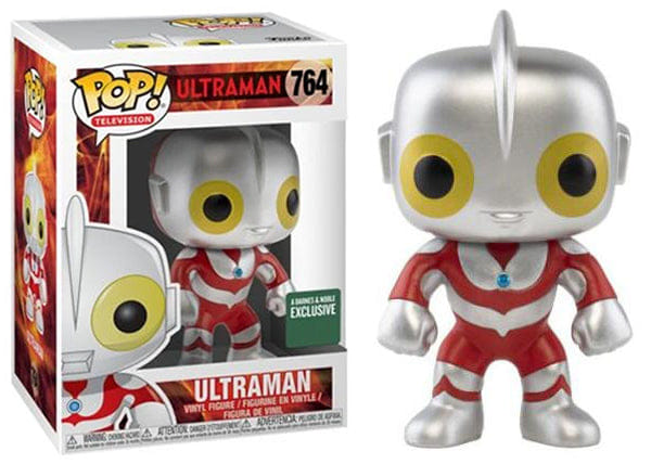 Funko Pop! Ultraman Metallic 764 - Barnes & Noble Exclusive Vinyl Figure in PopShield Protector