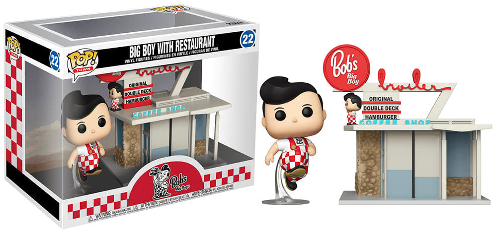 Funko Pop! Big Boy w/ Restaurant Town 22 Vinyl Figure