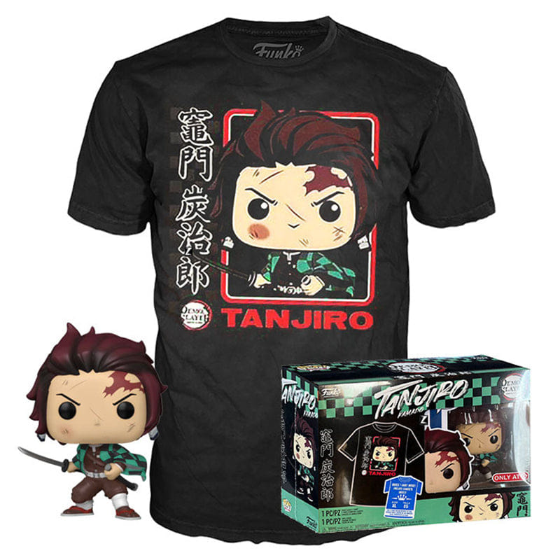 Funko Pop! Tanjiro Kamado Battle Wounds, L, Sealed 867 - Target Exclusive Vinyl Figure