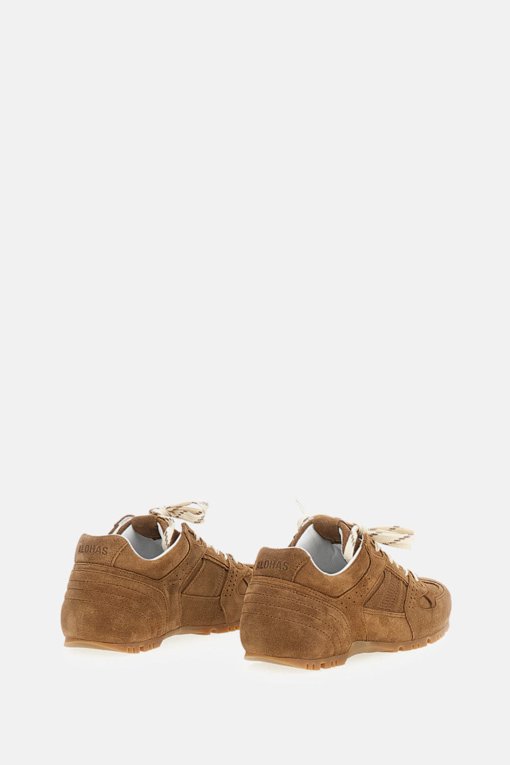 Alohas TB.56 SUEDE BROWN LEATHER SNEAKERS