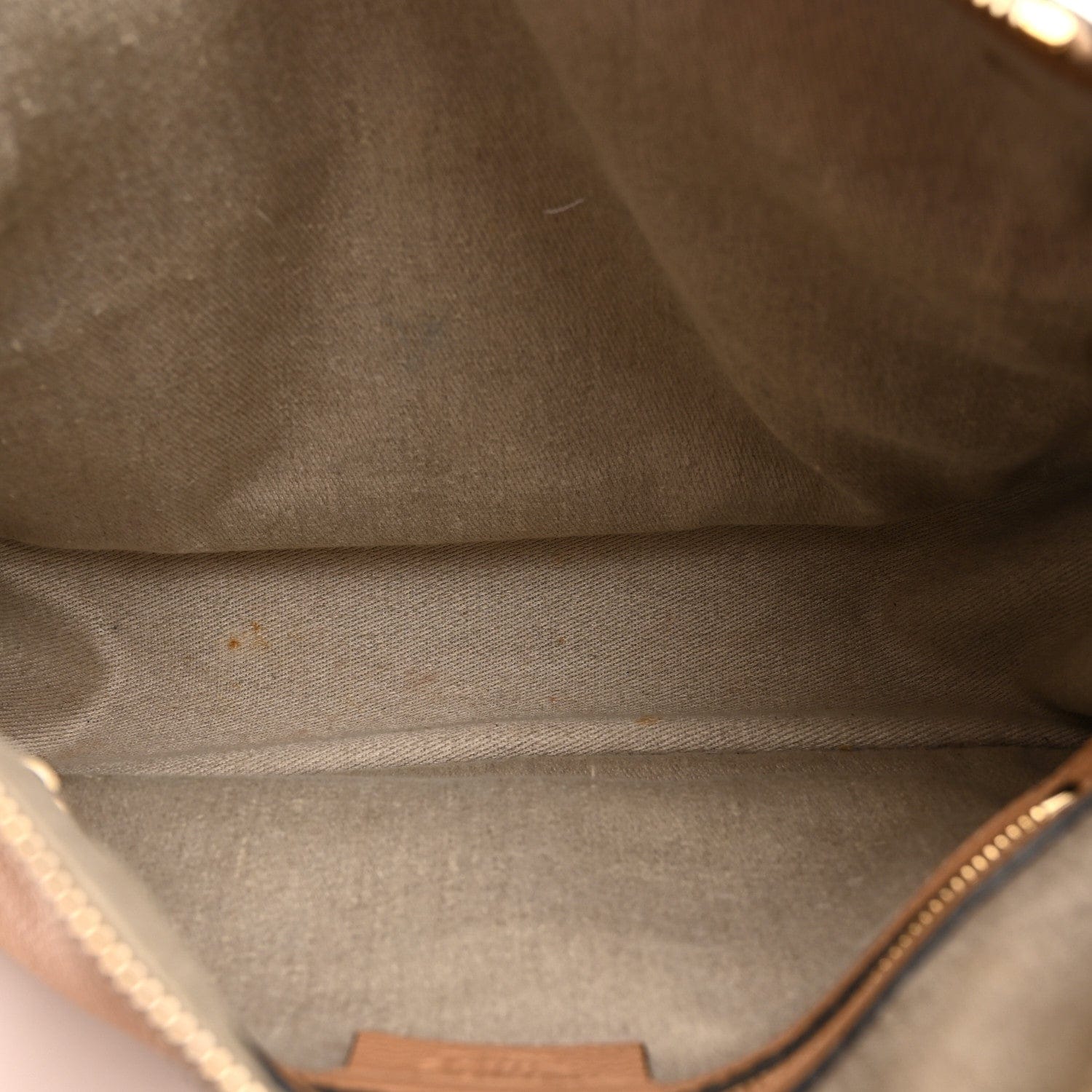 Chloe Calfskin Braided Medium Marcie Double Carry Light Tan
