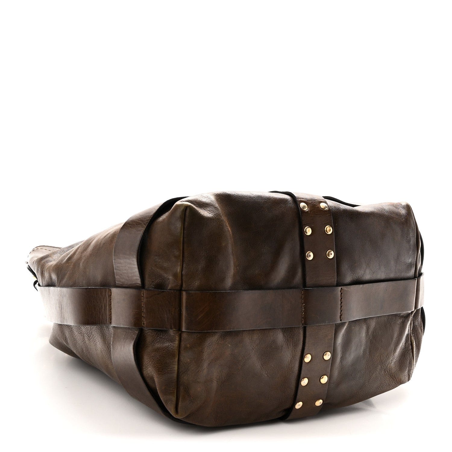 Chloe Goatskin Large Kerala Bag Brown