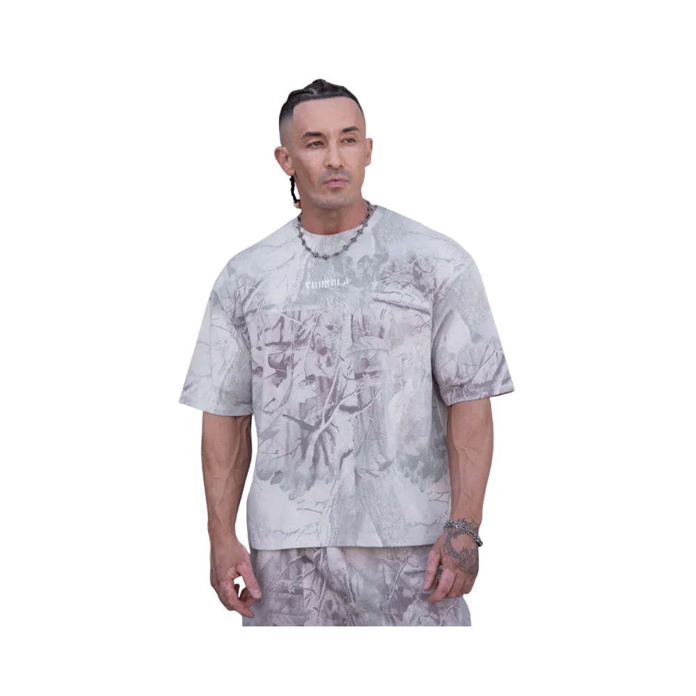 YoungLA Tree Camo Collection Tees Desert Tan Tree Camo