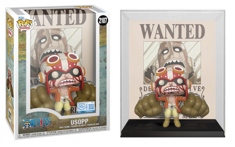 Funko Pop! Usopp Wanted Poster 2107 - Funko Special Edition Exclusive Vinyl Figure