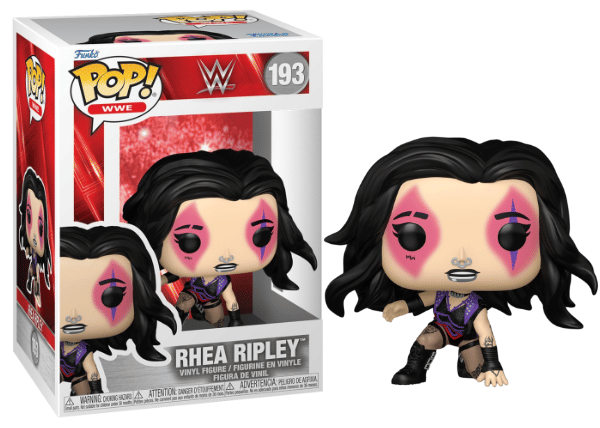 Funko Pop! Rhea Ripley, Wrestlemania 41, WWE 193 Vinyl Figure in PopShield Protector