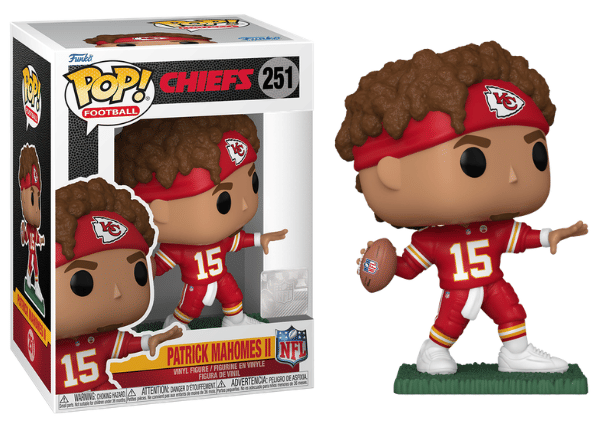 Funko Pop! Patrick Mahomes II, Red Headband, Kansas City Chiefs, NFL 251