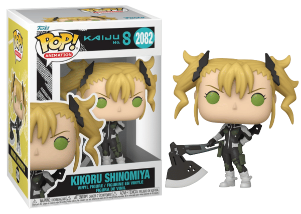 Funko Pop! Kikoru Shinomiya, Kaiju No. 8 2082 Vinyl Figure in PopShield Protector