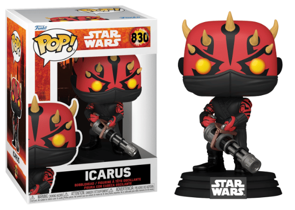 Funko Pop! Icarus, Star Wars 830 Vinyl Figure in PopShield Protector