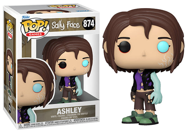 Funko Pop! Ashley Sally Face 874 Vinyl Figure in PopShield Protector
