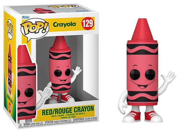 Funko Pop! Red/Rouge Crayon Ad Icons 129 Vinyl Figure in PopShield Protector