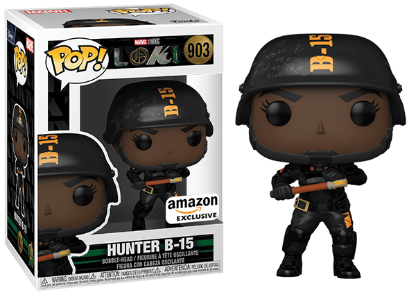 Funko Pop! Hunter B - 15 Loki 903 - Amazon Exclusive Vinyl Figure in PopShield Protector