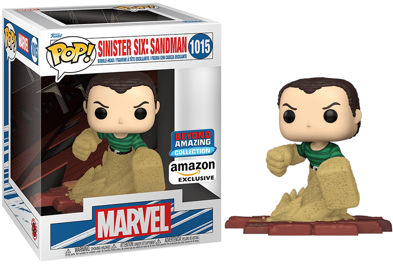 Funko Pop! Sinister Six: Sandman Deluxe 1015 - Amazon Exclusive Vinyl Figure