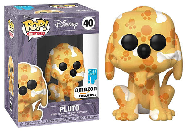 Funko Pop! Pluto Art Series, No Stack 40 - Amazon Exclusive Vinyl Figure in PopShield Protector