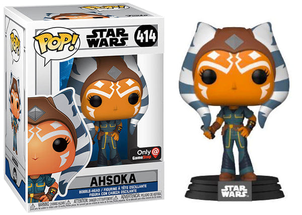 Funko Pop! Ahsoka Mechanic, Clone Wars 414 - GameStop Exclusive Vinyl Figure in PopShield Protector