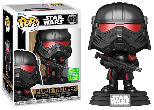 Funko Pop! Purge Trooper 533 - 2022 Summer Convention Exclusive Vinyl Figure in PopShield Protector