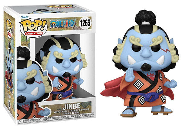 Funko Pop! Jinbe One Piece 1265 Vinyl Figure in PopShield Protector