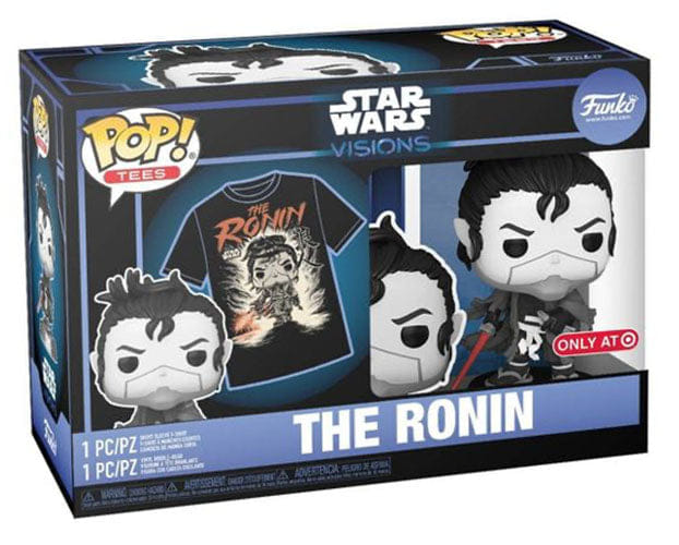 Funko Pop! The Ronin Star Wars Visions & Shirt M, Sealed 505 - Target Exclusive Vinyl Figure