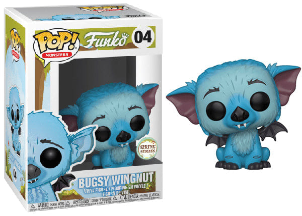 Funko Pop! Bugsy Wingnut Spring, Monsters 04 - Funko Shop Exclusive Vinyl Figure in PopShield Protector