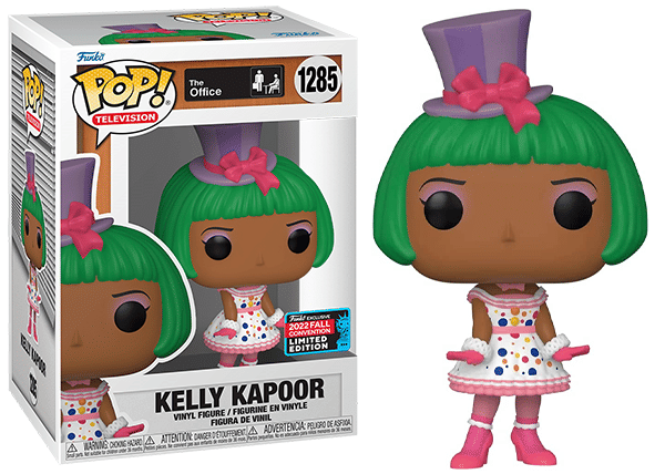 Funko Pop! Kelly Kapoor The Office 1285 - 2022 Fall Convention Exclusive Vinyl Figure in PopShield Protector