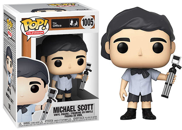 Funko Pop! Michael Scott Survivor, The Office 1005 Vinyl Figure in PopShield Protector