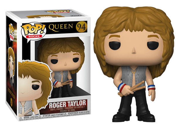 Funko Pop! Roger Taylor Queen 94 Vinyl Figure in PopShield Protector